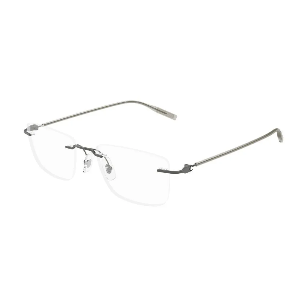 Mont Blanc MB0431O Eyeglasses Ruthenium Metal